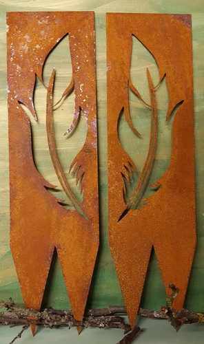 Keluly „Ciao“ Metallskulptur – Wanddekoration, 43x31x1,5 Cm, Aus Stahl, Made In EU