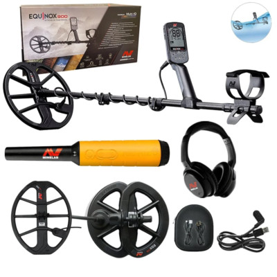 Minelab Equinox 900 Bundle with Pro-Find 35 and 15'' Coil