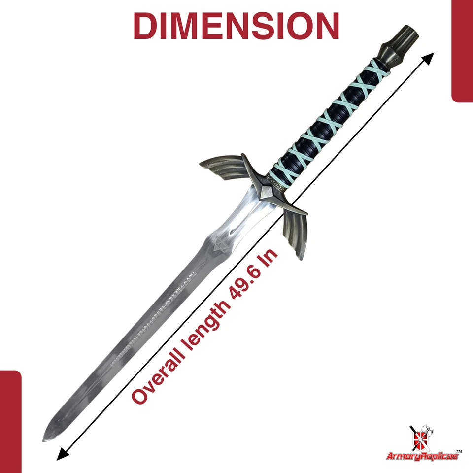 Легенды видеоигра принцесса мастер меч копия - Hylian гравированное лезвие - Изображение 2 из 4