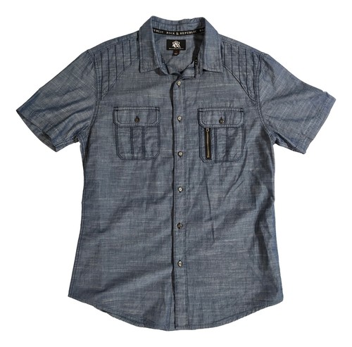 Mens Medium Rock \u0026 Republic Denim Blue 