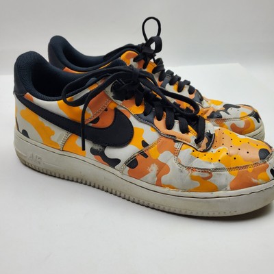 air force 1 camo orange