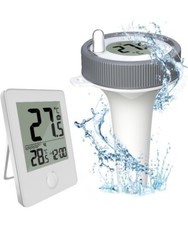 Vpment Pool Thermometer Floating Easy Read Wireless Digital Water Thermometer fo