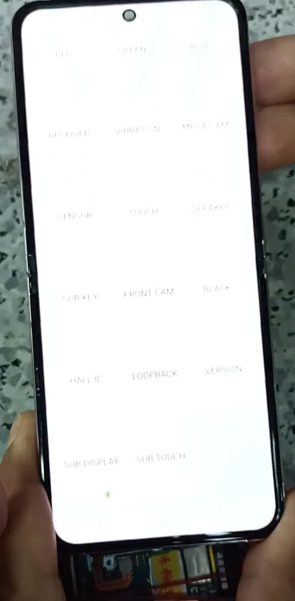 Samsung Galaxy Z Flip 5 Original LCD Screen with Lavender