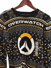 Men's Size Small OVERWATCH BLIZZARD ENTERTAINMENT THINKGEEK Sweater  New