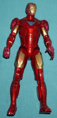 10'' Marvel Iron Man 2 Talking Action Figure 2010 Works Fine