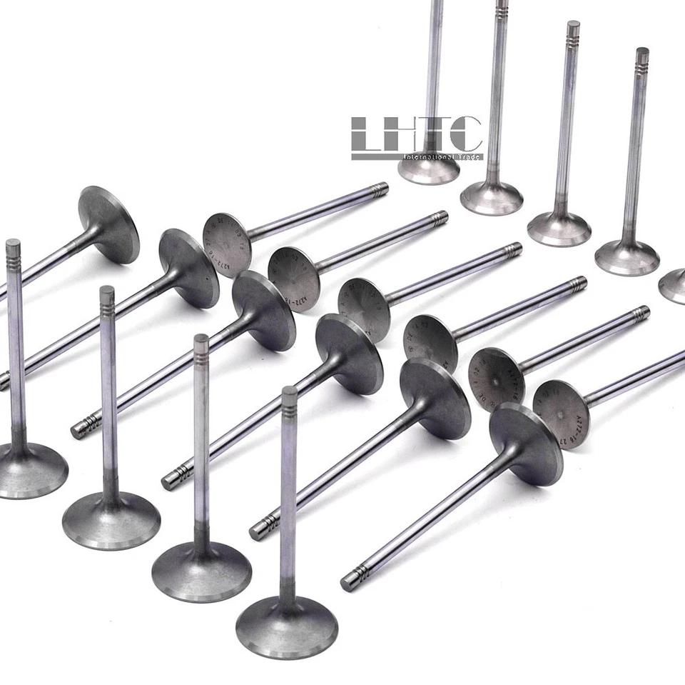 Válvulas de escape de admissão 24 peças para Mercedes-Benz CLK350 C350 E350 GLK350 M272 3,5L - Imagem 4 de 4