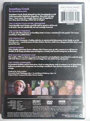 (未使用･未開封品)Jonathan Creek: Season Three [DVD] Amazon.com: Jonathan Creek- Series Three [DVD] : Movies & TV