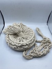 Vintage Hanging Macrame Plant Holder 44 Boho Mid Century