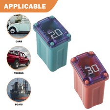 10Pack 20A 30A Slow-Blow Cartridge Micro Fuses Micro Cartridge Fuses Kits 32V