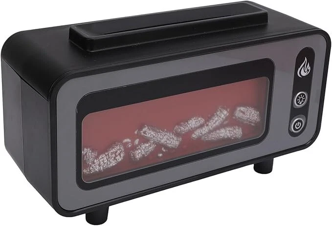 DIFFUSORE PER ESSENZE AROMI E OLI ESSENZIALI EFFETTO FIAMMA CAMINO UMIDIFICATORE - Immagine 4 di 4