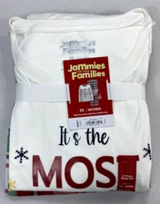 Jammies for your Families Women's Plus 3X Christmas Pajama 2 piece Set