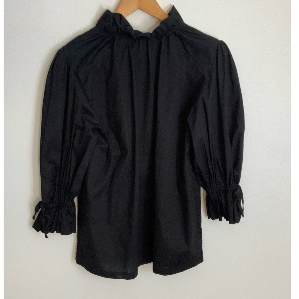 Sofia Black Blouse - image 3