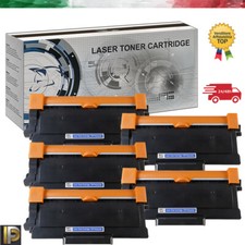 5 Toner Compatibili Brother TN2220 HL2130 HL2230 HL2250 DCP7055 DCP7057 MFC7360