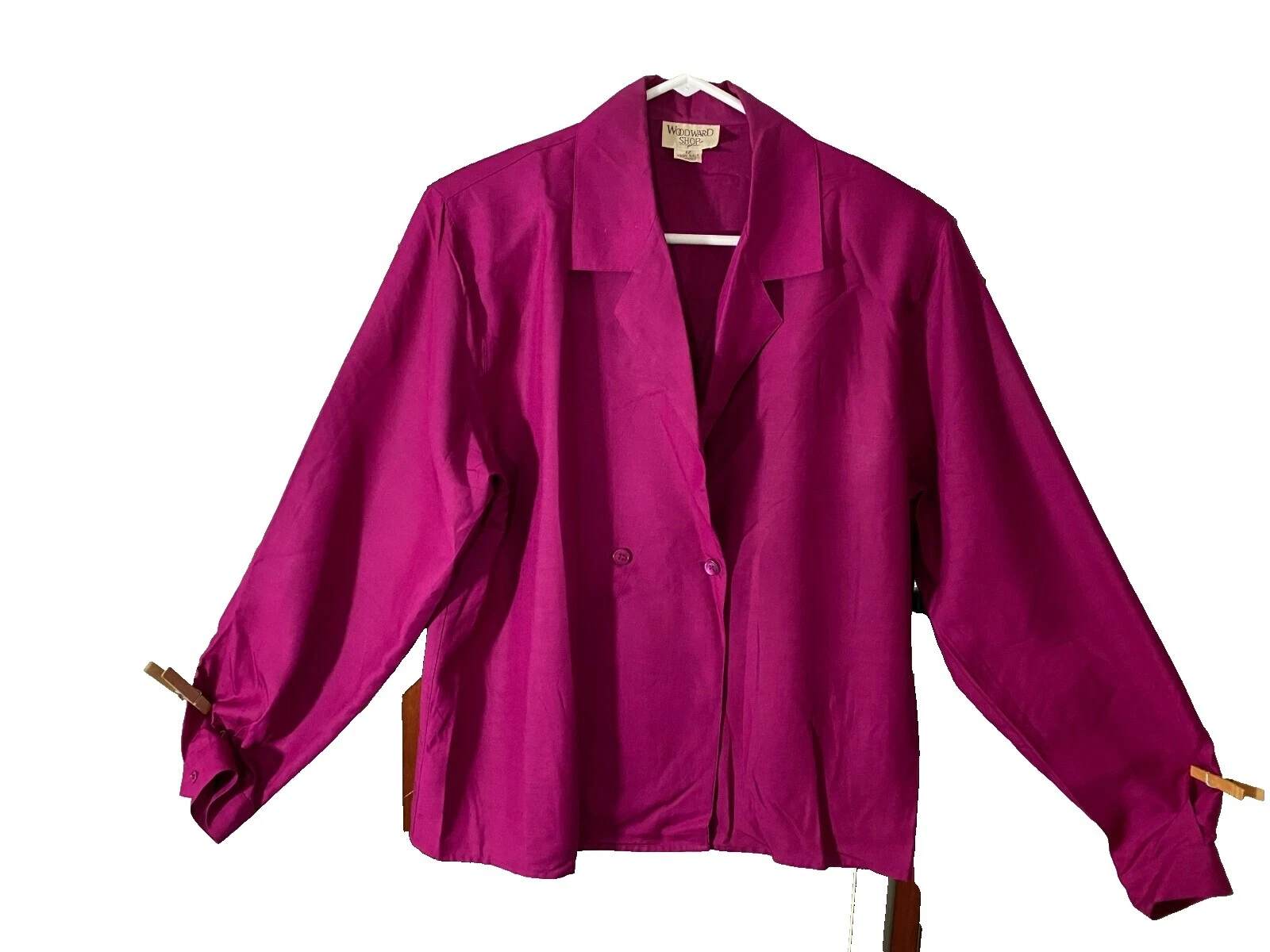 Wear to Work 100% seda ropa vintage 1980s para Mujer