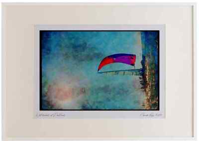 Segeln 172050 Key West Race Week, Florida Aquarell Bilderrahmen limitierte Auflage A2