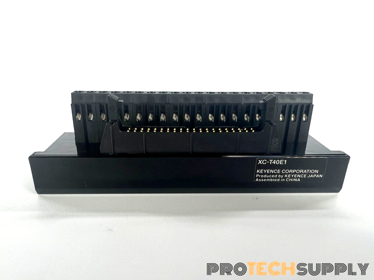 Keyence XC-T40E1 40-Electrode European Converter Terminal Block