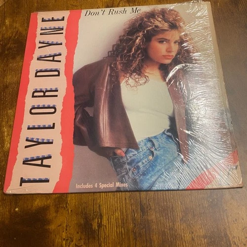 Taylor Dayne Don't Rush Me Single Vinyl Record 1988 VG+ F333