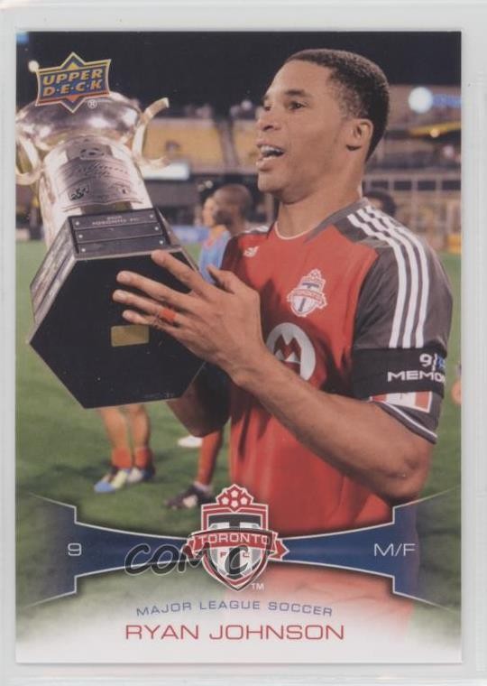 2012 Upper Deck MLS Ryan Johnson #146 0q5