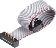 IDC Wire Flat Ribbon Cable FC FD Connector Type 14 Pins 2.54mm Pitch 0.2m