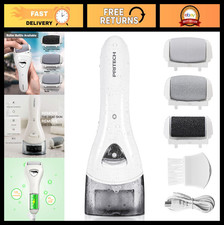 Rechargeable Electric Callus Remover - Portable Foot File Pedicure Tool for Hard