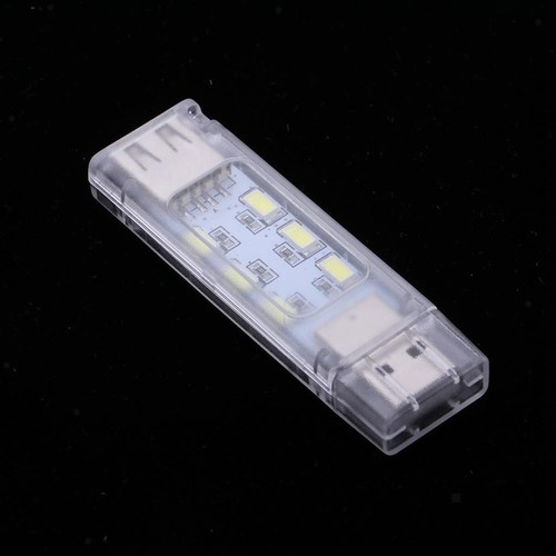Mini Barre Lumineuse LED Portable USB avec 12 LEDs Veilleuses-Données de Support - Photo 2/6