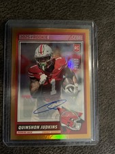 2025 Score - Rookies Quinshon Judkins #38 Signatures (AU, RC)