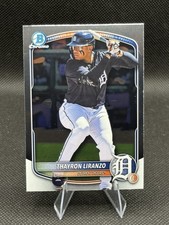 Thayron Liranzo  2025 Bowman Draft Chrome Prospects #BDC-168 Detroit Tigers