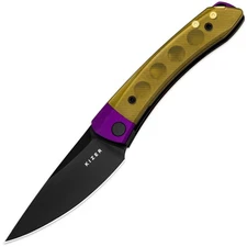 Kizer Cutlery Mini Momo Linerlock Aluminum & PEI Folding Nitro-V Knife V3663A1