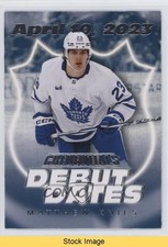 2023-24 Upper Deck Credentials Debut Moments Achievement Matthew Knies READ 0o9o