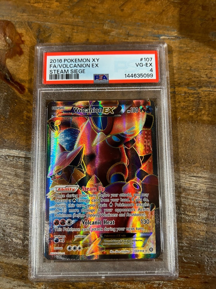 Volcanion EX (Full Art) 107/114 XY - Steam Siege Holo for sale