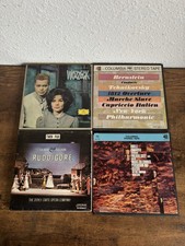 4 Classic Music 4-Track Stereo Reel to Reel Tape Lot Bernstein Boulez Opera