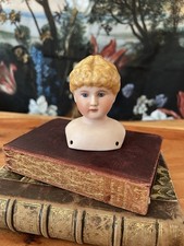 C. F. Kling & Co. Parian Porzellan Puppenkopf Brustblattkopf