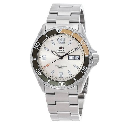 Orient Mako III Kamasu R Automatic Silver Dial Men's Watch RA-AA0821S19B
