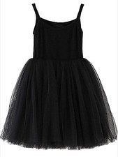 Black Tank Tulle Ballet Tutu Dress - Size 4T (80)- New