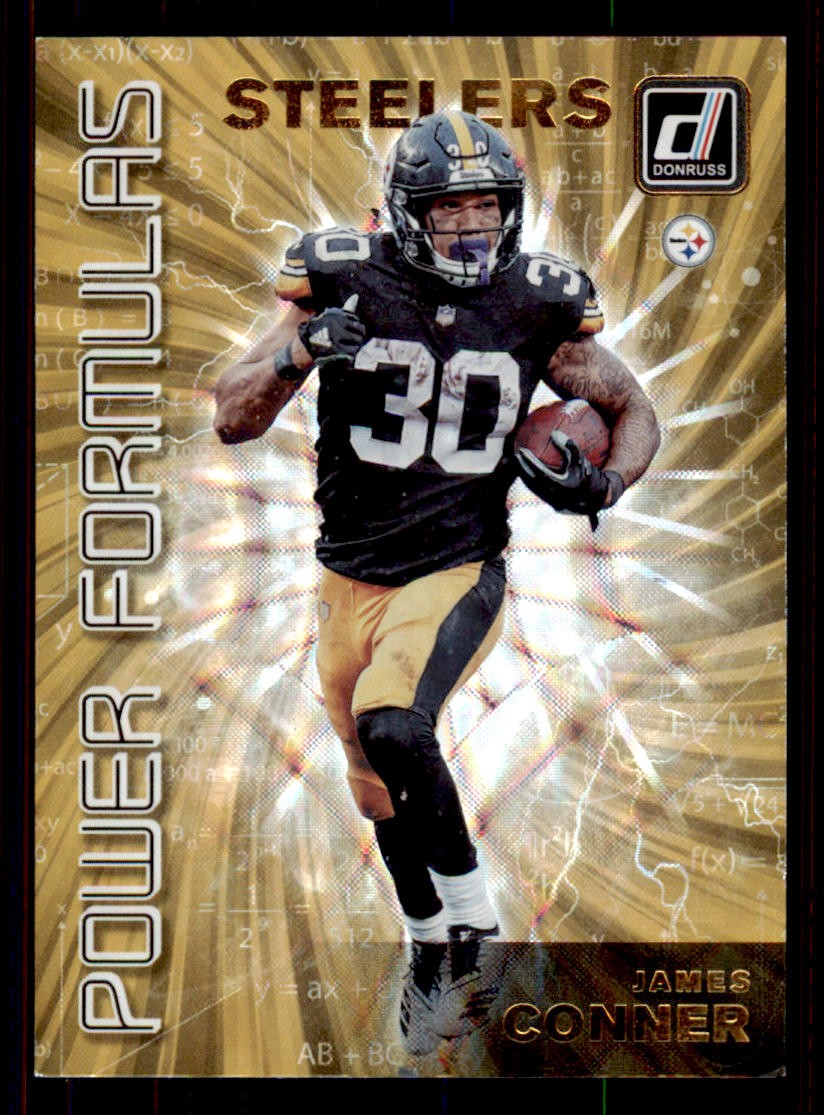 2019 Donruss #PF-20 James Conner Power Formulas Pittsburgh Steelers