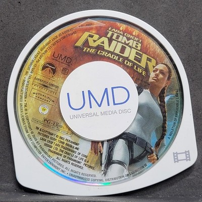 Tomb Raider The Cradle of Life UMD Sony PSP Movie Disc Only