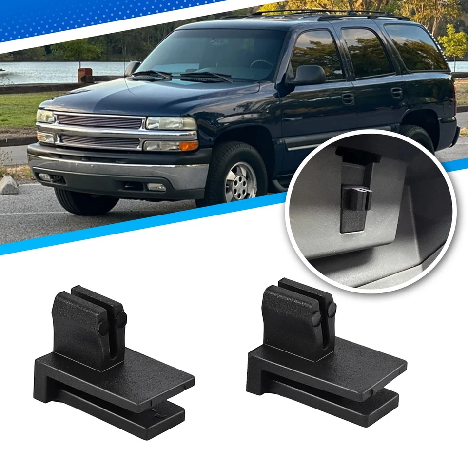 2x Cup Holder Clip Black Latch Clamp For Cadillac Escalade ESV EXT 2003-2006 US - Imagem 2 de 4
