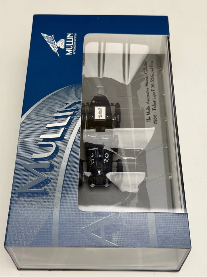 1938 Talbot-Lago T-26 SS Roadster (Blue) [MINICHAMPS] 1/43 scale - Image 2 of 2