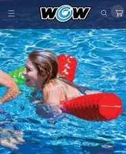 WOW DIPPED FOAM POOL NOODLE - RED
