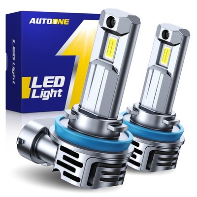 AUTOONE H11 H9 H8 LED Headlight Bulb Low Beam Fog Light CANBUS 6500K White 2x Y
