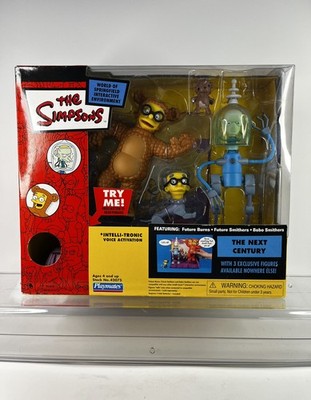 Playmates The Simpsons WOS  The Next Century  Future Smithers/Burns/Bobo  03 NIB