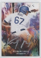 2021 Panini Chronicles Origins Signatures Silver Ink Keibert Ruiz Auto 16wc