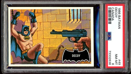 1966 Topps Batman #49 — PSA 8