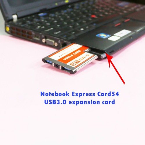 5Gbps PCI Express Card Adapter USB 3.0 2 Ports HUB PCI 54mm Slot Express CaME - Photo 5/5