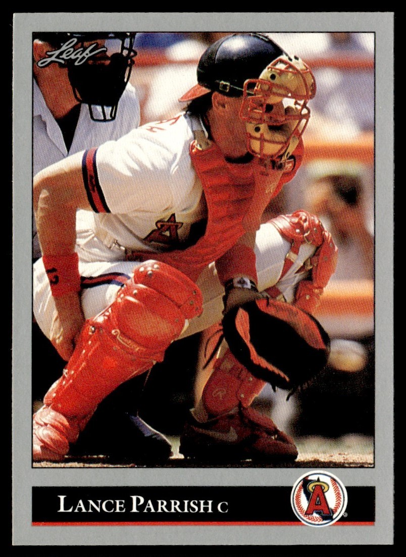 1992 Leaf Lance Parrish California Angels #269
