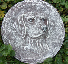 Puntatore stampo per cani intonaco cemento multirazza stampo per cuccioli 8,5" x 3/4"