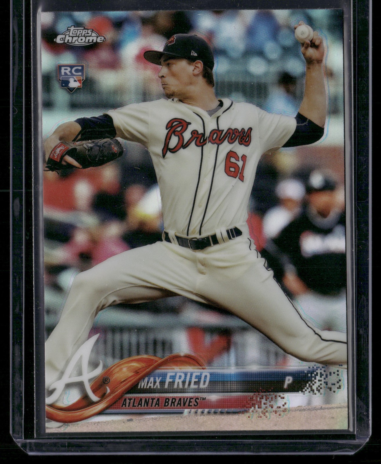 Max Fried 2018 Topps Chrome Refractor #66 RC Atlanta Braves