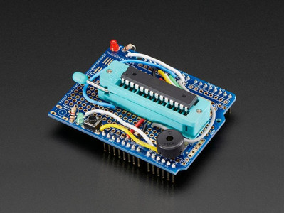 Standalone AVR ISP Programmer Shield Kit für Arduino - inklusive leerem Chip!