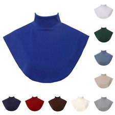 1Pcs Adult Fake Turtleneck Collar Detachable Dickey Collar Half Top Mock Blouse
