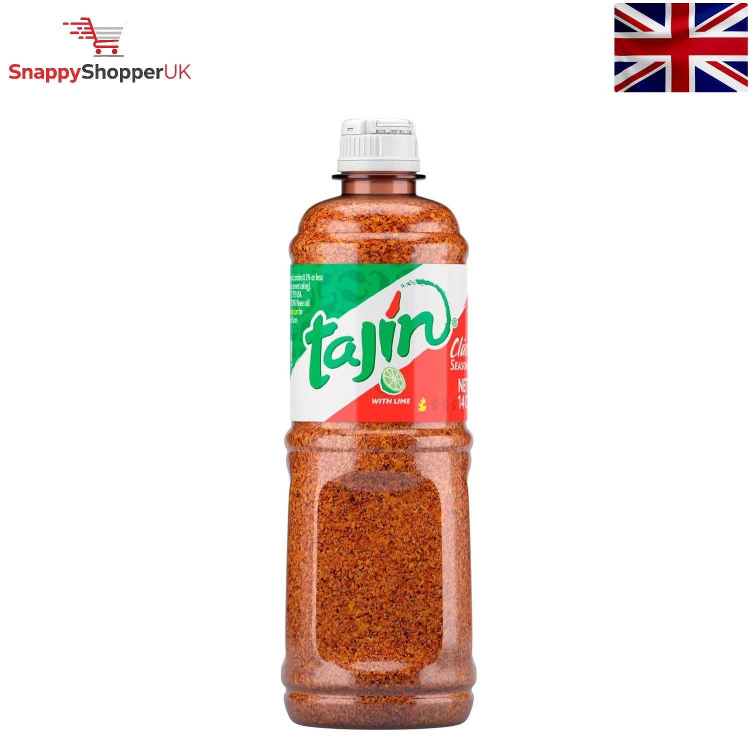 Tajin Fruit Snack Seasoning 400g, Authentic Mexican Chili Lime Powder for Snacks